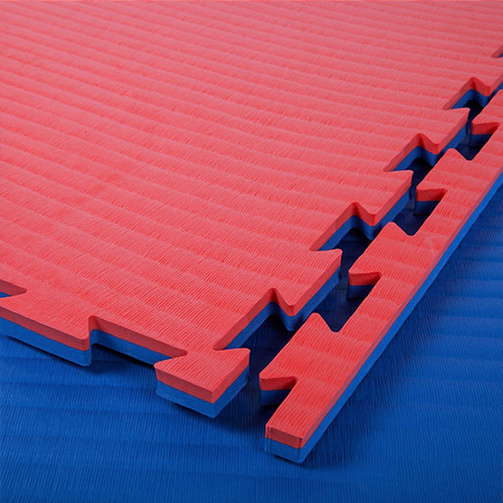 TATAMI PUZZLE Artes marciales ∙ Reversible Azul-Rojo